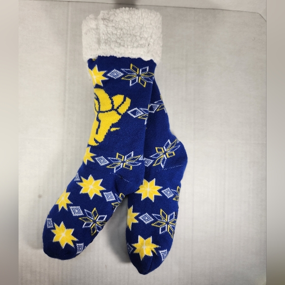 NWT Unisex Los Angeles Rams FOCO Footy Slippers - Picture 5 of 5